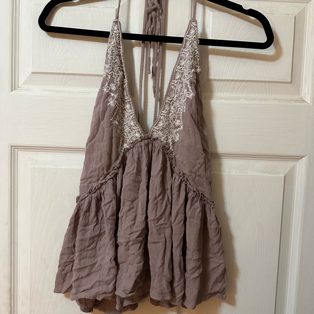 Babydoll low cut O’Neil top